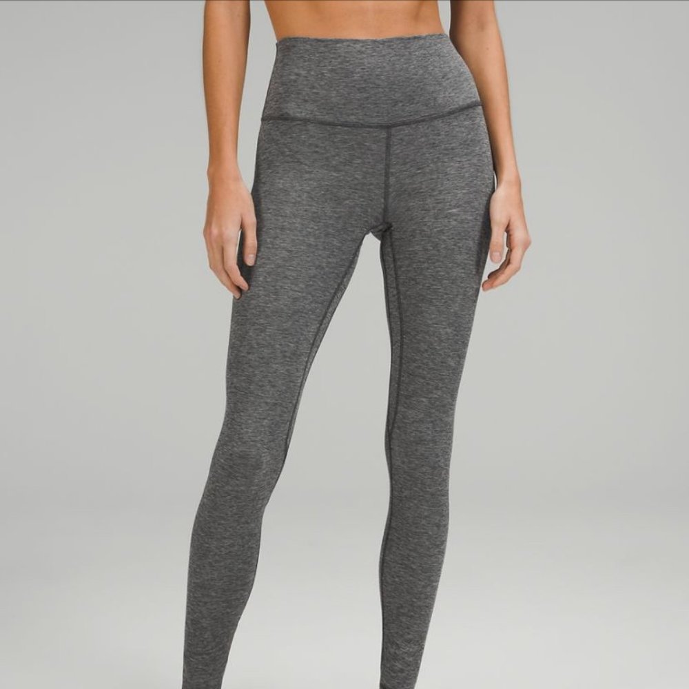 Lululemon Align Heathered Gray Leggings SIZE 2